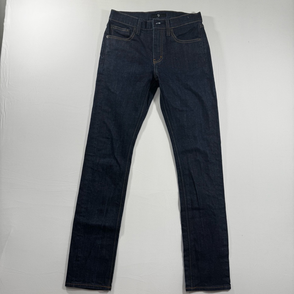UNIQLO +J Jil Sander Selvedge Straight Jeans Women’s 25 Dark Wash‎ Denim